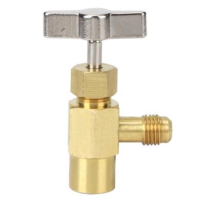 R134A Female Thread 1/2ACME Air Conditioning Refrigerant Bottle Can Opener Valve Air Conditioning