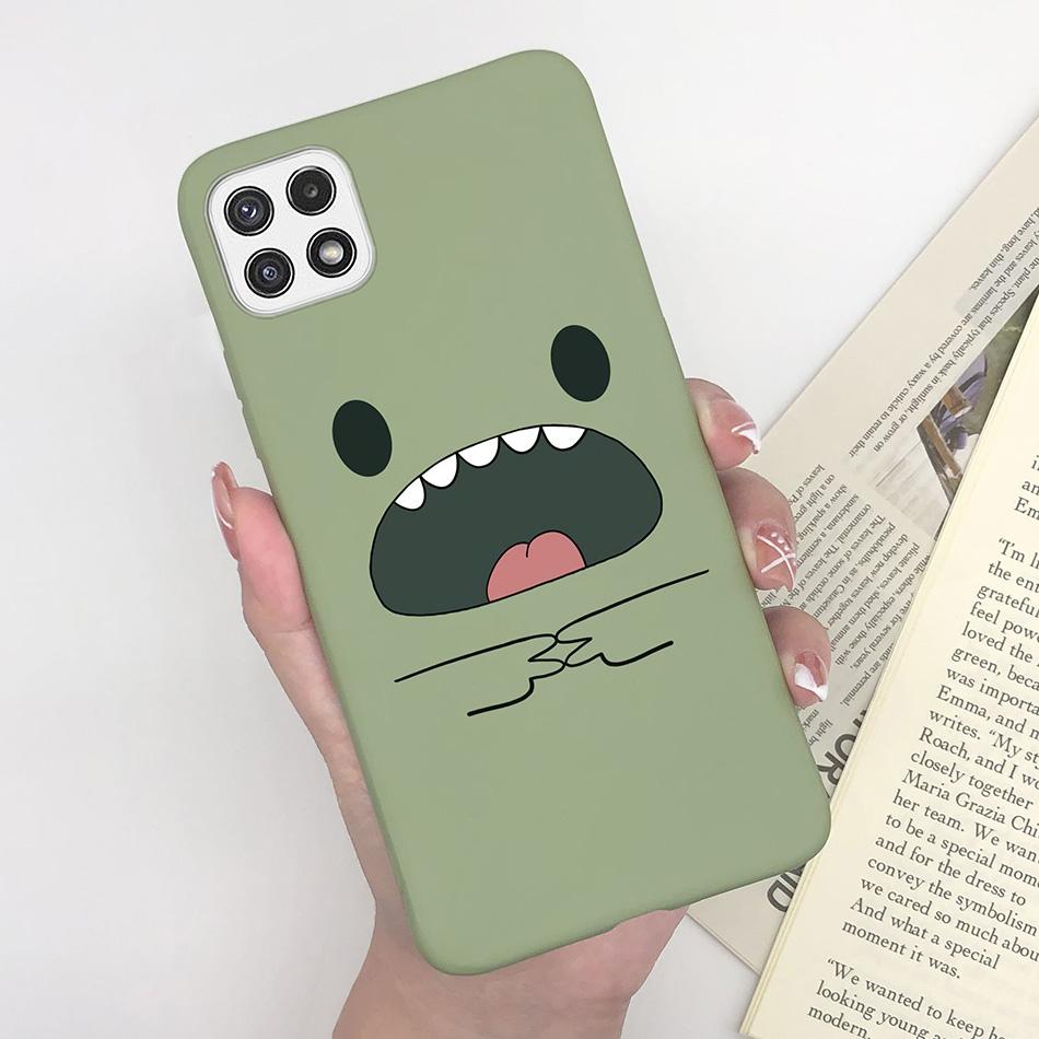 For Samsung Galaxy A22 A22s F42 5G Case Cute Avocado Silicon Back Soft Phone Cover For Samsung A 22 A 22s F 42 5G Colorful Shell