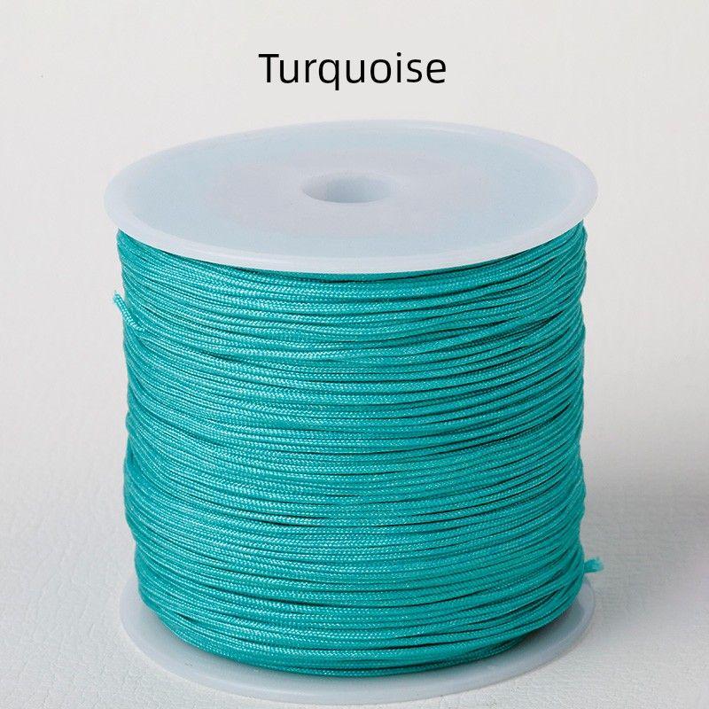 No. 72 Jade Thread 100 M Handmade Braided Rope Bracelet Red Rope Braid Rope Thread Carrying Strap String Jewelry Thread DIY Material