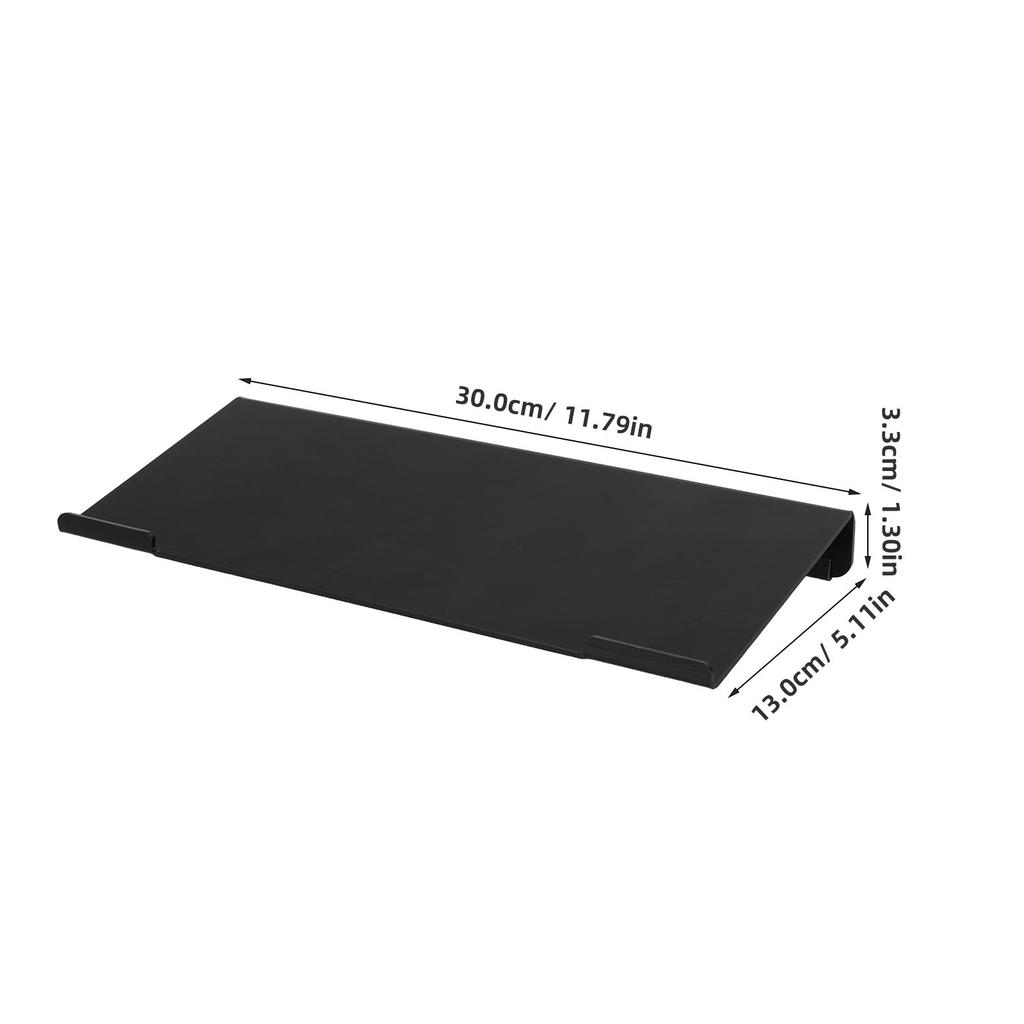 Acrylic Keyboard Riser Stand for Desk Ergonomic Adjustable Height Tilt Desktop Computer Keyboard Holder Space Saving Modern