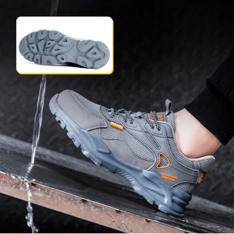 Fashion Insulation Men Work Safety Shoes Women Lightweight Anti-smash Anti-puncture Work Sneakers Indestructible Protective Safety Boots
