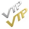 1pcs Car 3D Metal VIP Emblem Badge Decal Car Sticker for Teana Peugeot Bmw KIA MAZDA TOYOTA HONDA Car Side Decoration FK1
