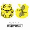 Creative Pure Gold Mobile Phone Sticker Decoration Souvenir