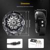 7-Inch High-Brightness Off-road Spotlight: Cross-border Tank Wrangler Edition
