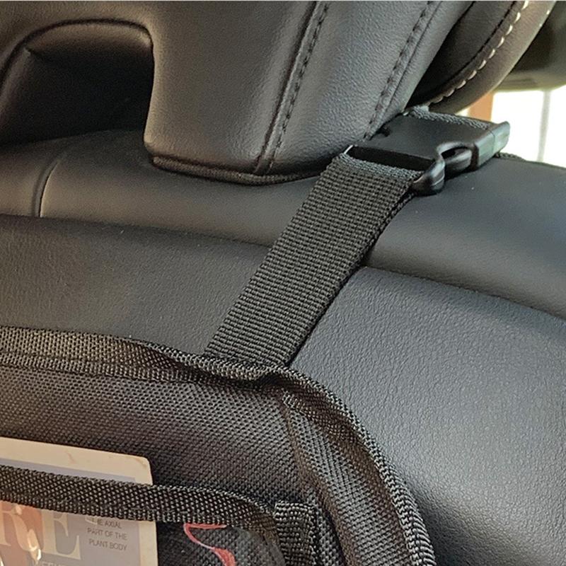 1Pcs Automobile Seat Back Storage Bag Car Seat Back Protector Cover Universal Car Back Seat Organizer with Storage Pockets
