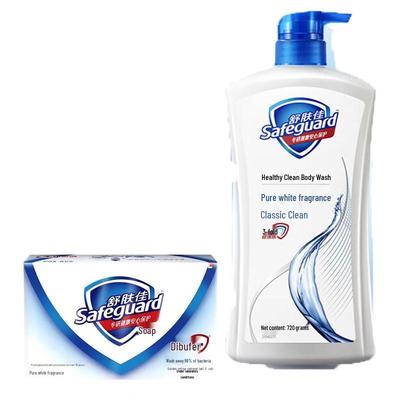 Safeguard Pure White Fragrance Soap & Body Wash Set