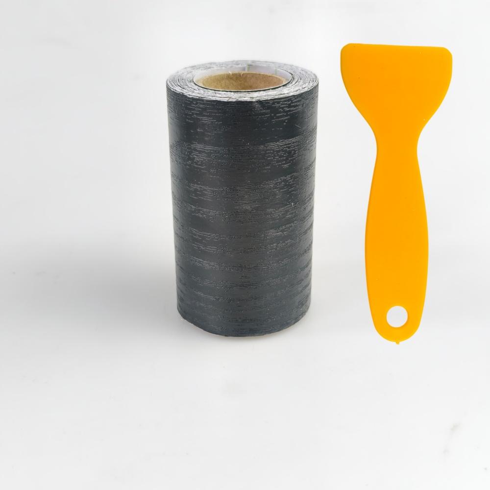 1roll 8cm/3.15in wide antique wood grain waterproof sticker with damaged window sill repair,skirting board,door frame,waistline