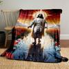Jesus Walking On Water Blanket  Printed Blanket for Living Room Bed Couch Lunch Break Soft Cozy Blanket for Friend's Festival Gift