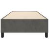 Vidaxl Struttura Letto Senza Materasso, Grigio Scuro, 100X200 Cm, Velluto