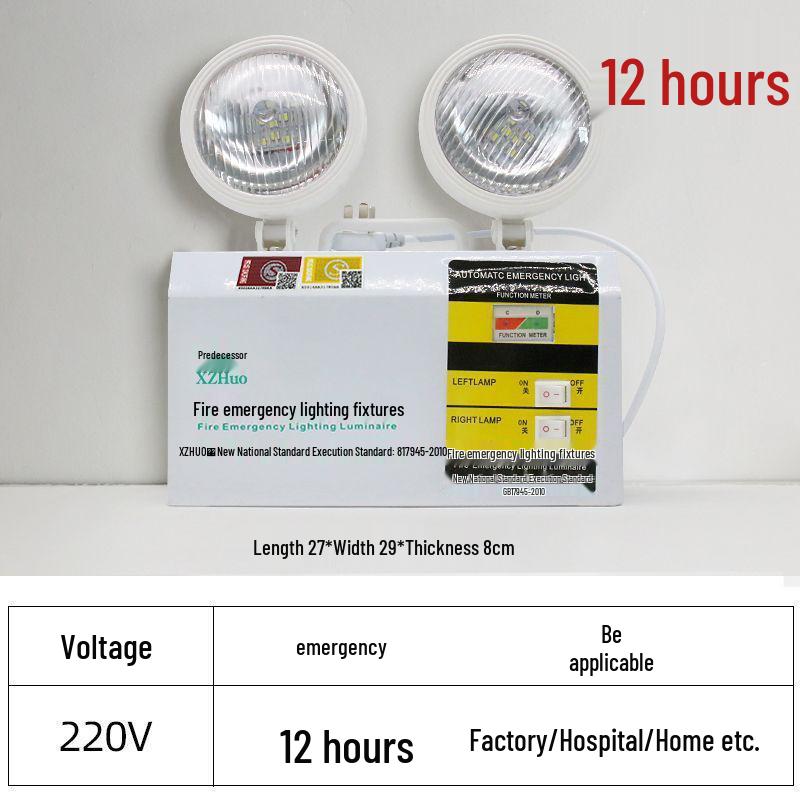 Two-in-One LED Emergency Fire Exit Light