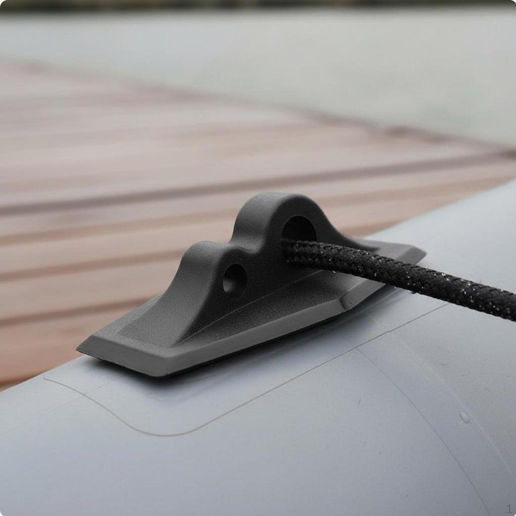 Hexagonal Rope Buckle Thickened Design Inflatable Boat Guide HeavyDuty PVC Grab Line