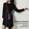 Applicable to Apple 14 mobile phone case Apple 13 lychee pattern leather case diagonal span iPhone14 mobile phone case leather Japan and South Korea