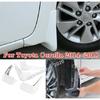 Pearl White Splash Guards Mud Flaps Mud Guards Fender For Toyota Corolla 2014-18