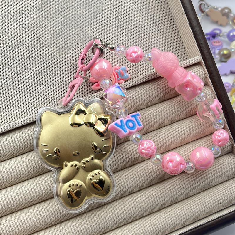 20mg Pure Gold Wealth-Attracting Cat Pendant Keychain - Gold Gift for Girlfriend