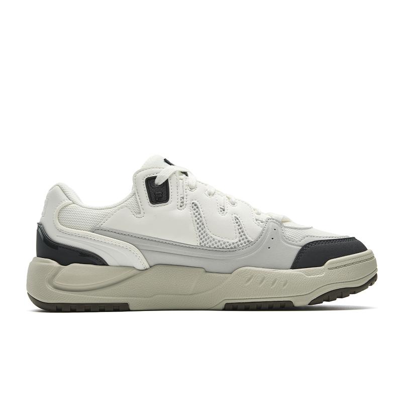 Men's Sneakers FILA COMP Skate Shoes Men's Low-top White Cotton Candy/Shadow Black Gray