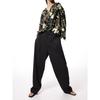Export Single H Home Fashion Loose Cool Lantern Long Sleeve Breasted Exquisite Print Elegant Elegance Shirt Tops Women