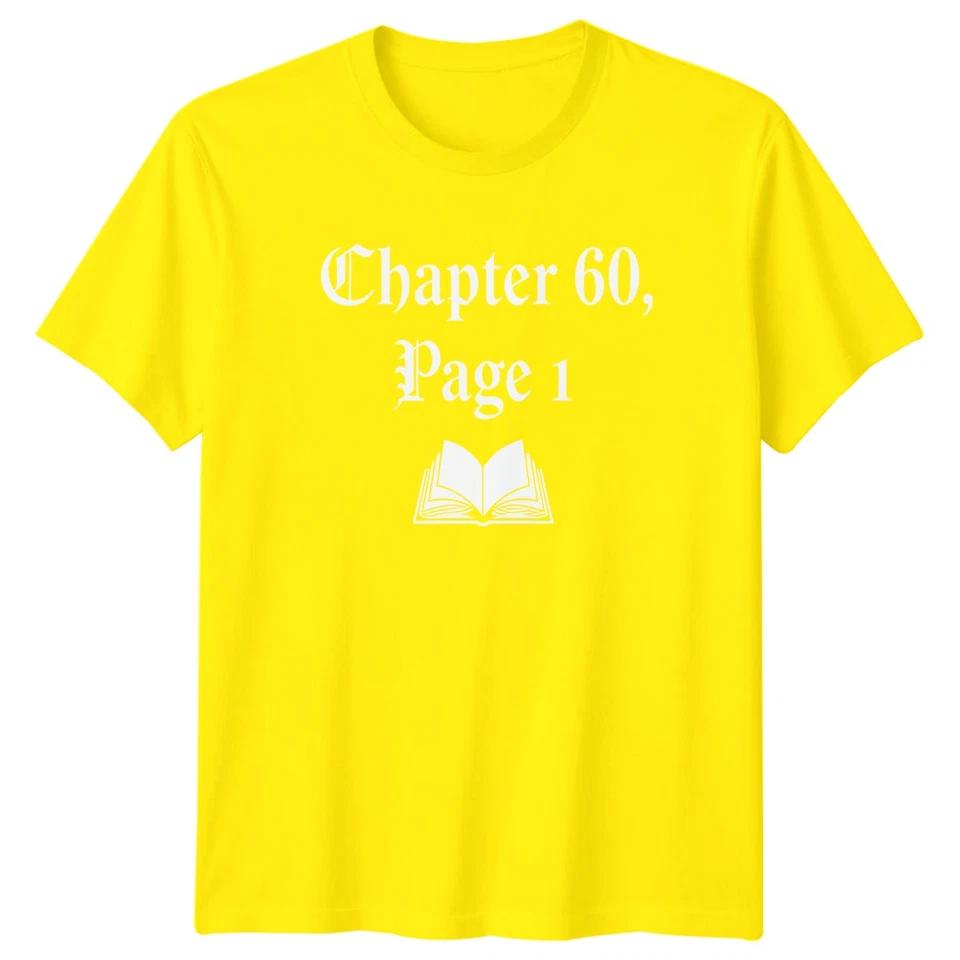 Chapter 60 Page 1 60th Birthday Occasions Mens Womens Graphic Tee 3 L