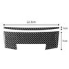 2Pcs Carbon Fiber Interior Central Storage Box Cover Trim For Honda Accord 13-17