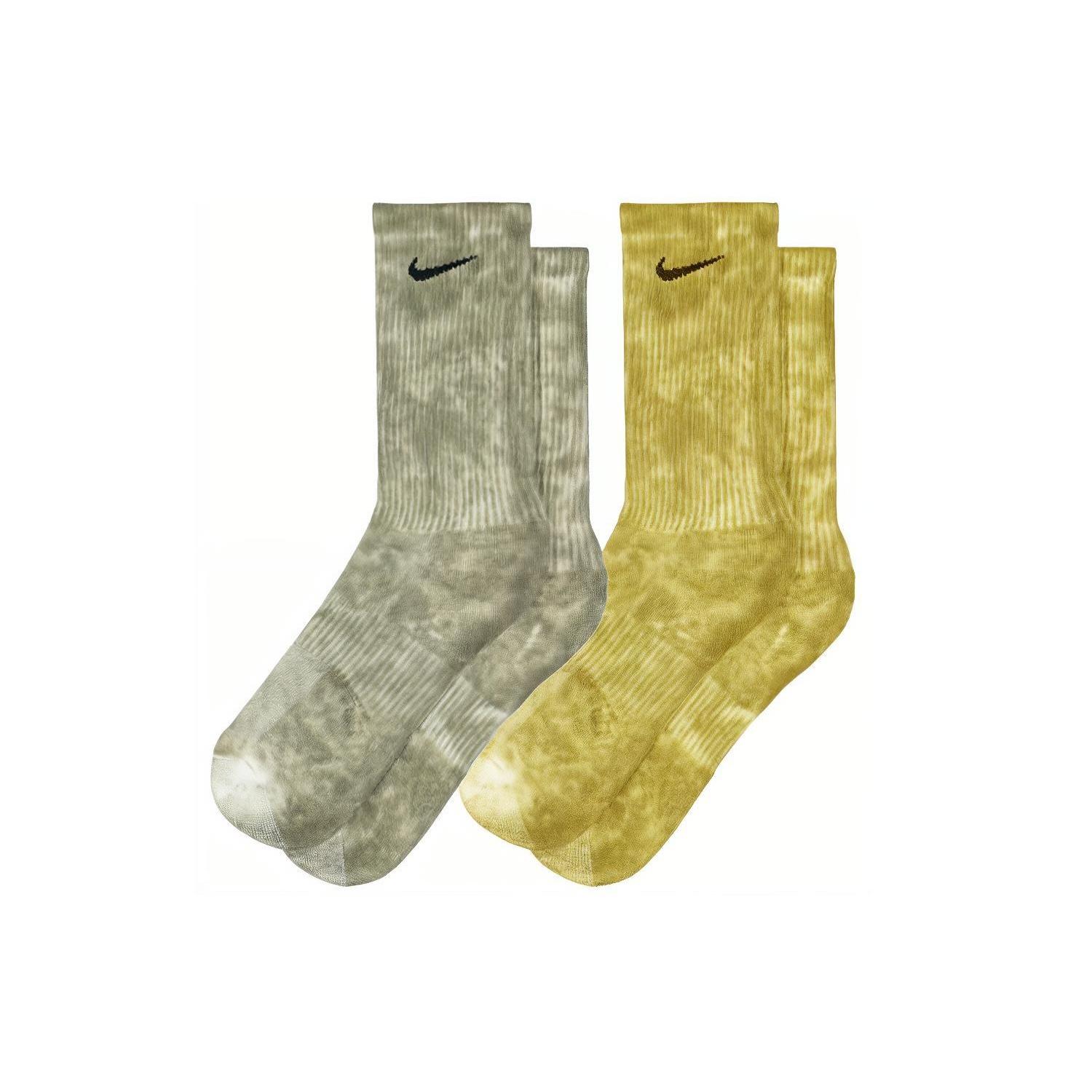 Nike Logo Printing Mid Tops Socks 1 2 Pairs Unisex Men s DM3407-907 M