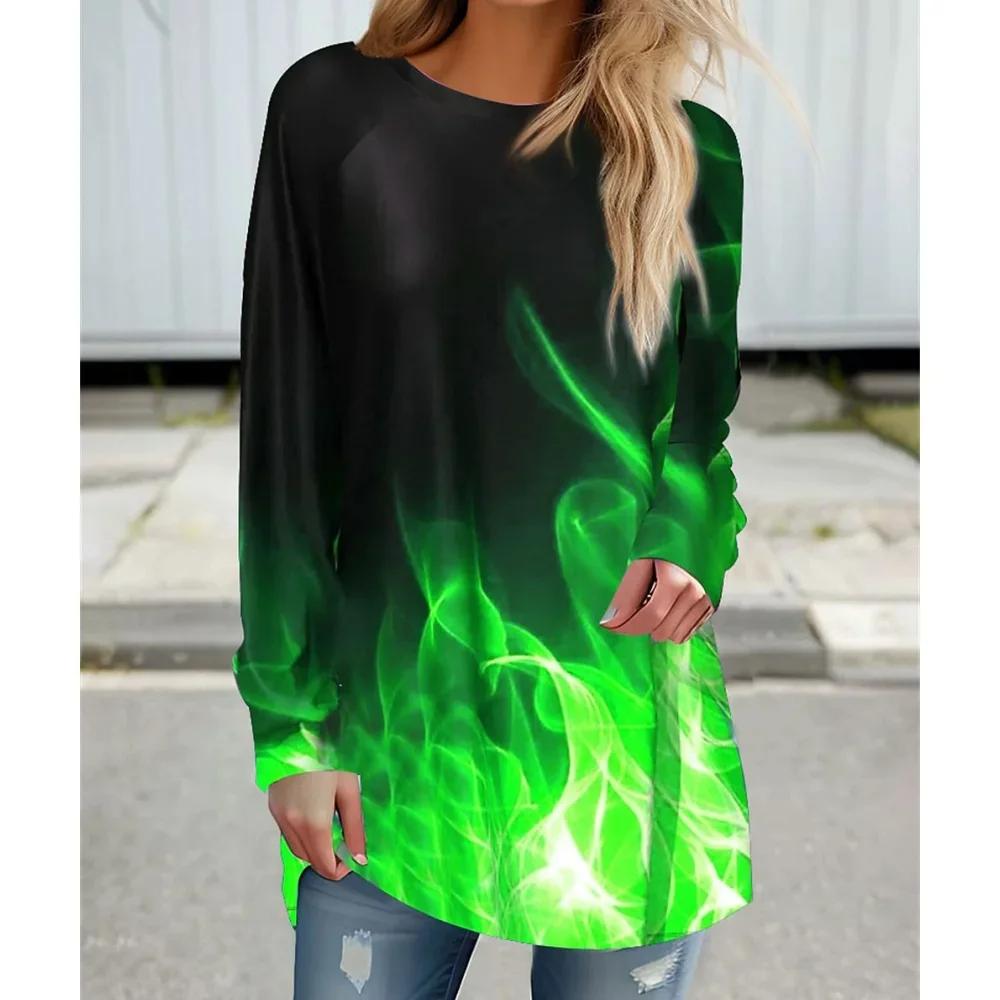 Высококачественный новый модный и повседневный женский свитер с круглым вырезом — фото 11