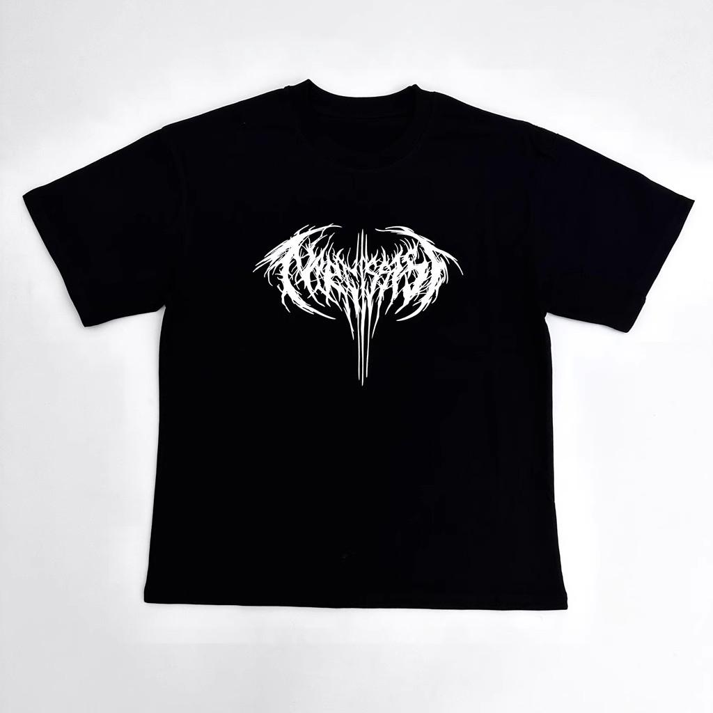 KK11 Playboi Carti Oversized Hip-Hop T Shirts Cute Cat Harajuku Print Tee Shirt Mens Tops Quality Rapper Tshirt