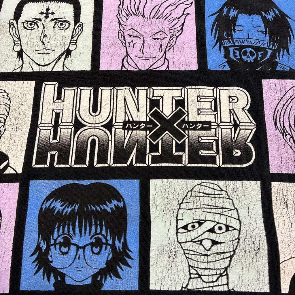 [USED] Regular Vintage! HUNTER×HUNTER Phantom Troupe Print Anime T-shirt