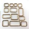 3.8MM Thick Iron Square Ring Buckle for Luggage and Webbing Adjustment