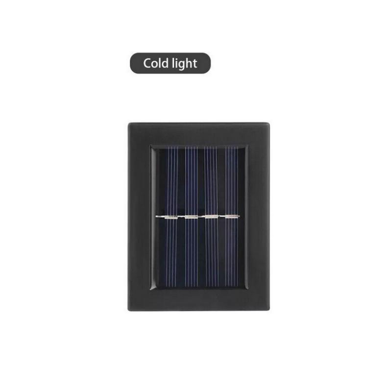 4xLED solární světlo Solární osvětlení Solární reflektor Venkovní zahradní světlo