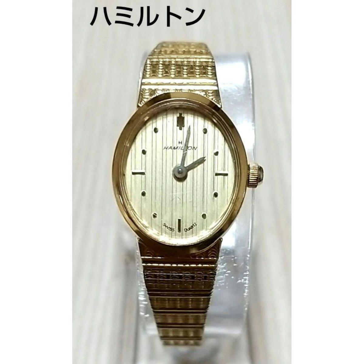 Used hamilton ladies watch gold