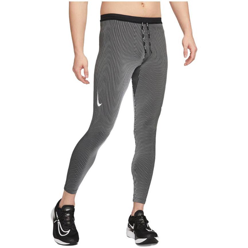 Nike Dri-FIT ADV AeroSwift Gestreifte Freizeit-Sporthose Herrenhose Schwarz DM4613-015
