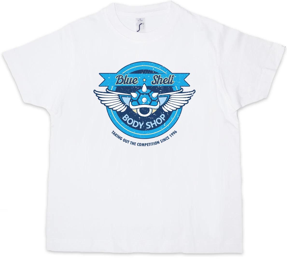 BLUE SHELL BODY SHOP Kids Boys kids boys T-Shirt Super Luigi Mario Game Kart 150