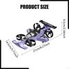 RC Quadcopter Electric Aircraft Headless Mode 2in1 Mini Drone Car Children Toy for Adult Boys