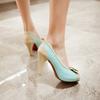 Elegant New Fashion Women's Heels With Bowknot Peep Toe For Princess Lolita Look Size 35-43