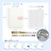 CRITIER Trading Card Case A5 Card File with Inner Color Holds up to 240 Cards Cute Korean Style Baby Pink - - -
