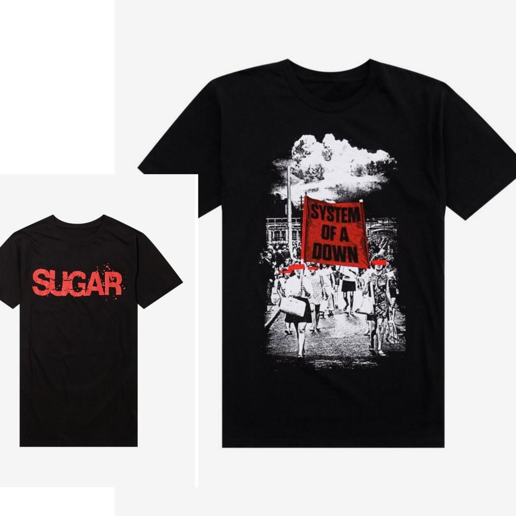 Fit System of A Down Cotton Band Shirt Unisex Summer Short Sleeve Fashion Brand Tee Luxury Casual Vintage