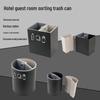 NHZHIW Round Iron Trash Can