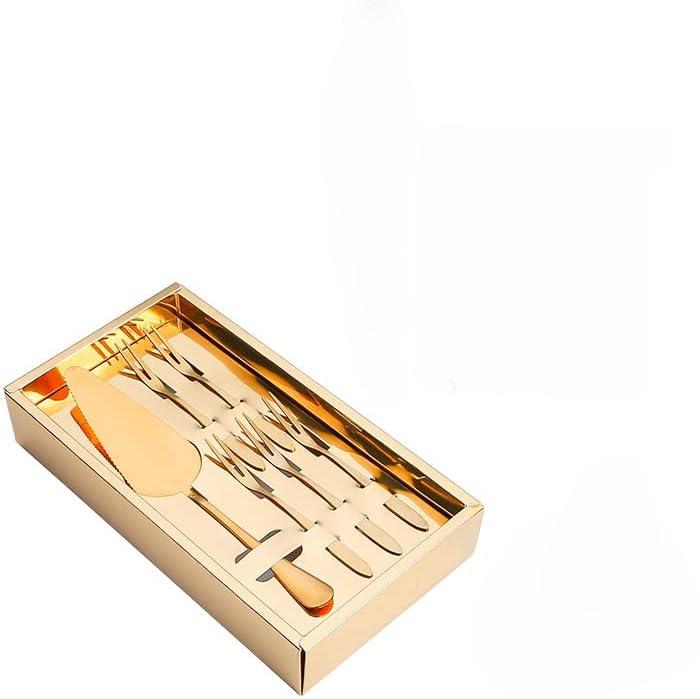 Cake Cutting Knife Set for Thickened Stainless Knife and Server Set Cutter Pie Spatula for Birthday Anniversary Christmas Gift