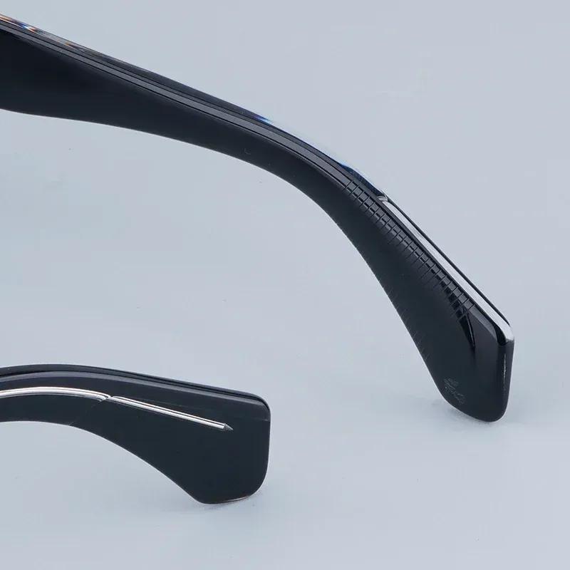 JMM Fellini Sunglasses Square High Quality High Street Punk Uv400 Men and Women Eyeglasses for Optical Prescripiton with Case