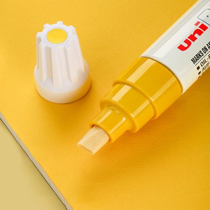 Banden Verf Pen Sneldrogend Waterbestendig Banden Marker Pen Schuin Schrijfvlak Voor Auto Banden Letters en Krasherstel