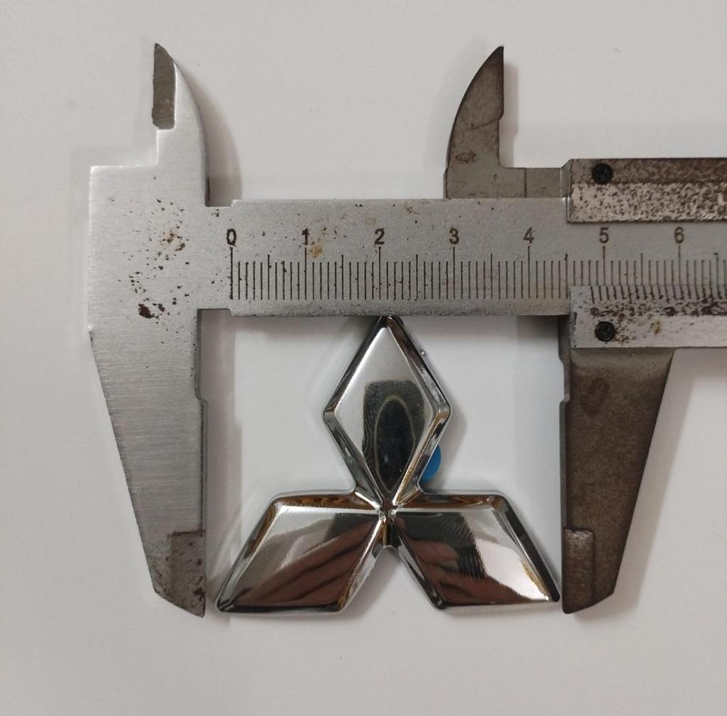 Mitsubishi Emblem Stickers for Lancer, EX Lingyue, Lingpai, Outlander: Front, Rear, and Steering Wheel