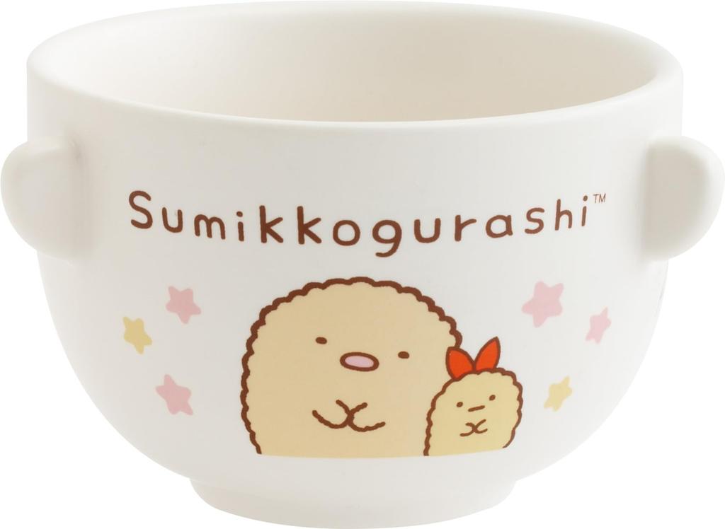 KA30005 Sumikkogurashi Tea Bowl Pork Cutlet Fried Shrimp Tail Set &