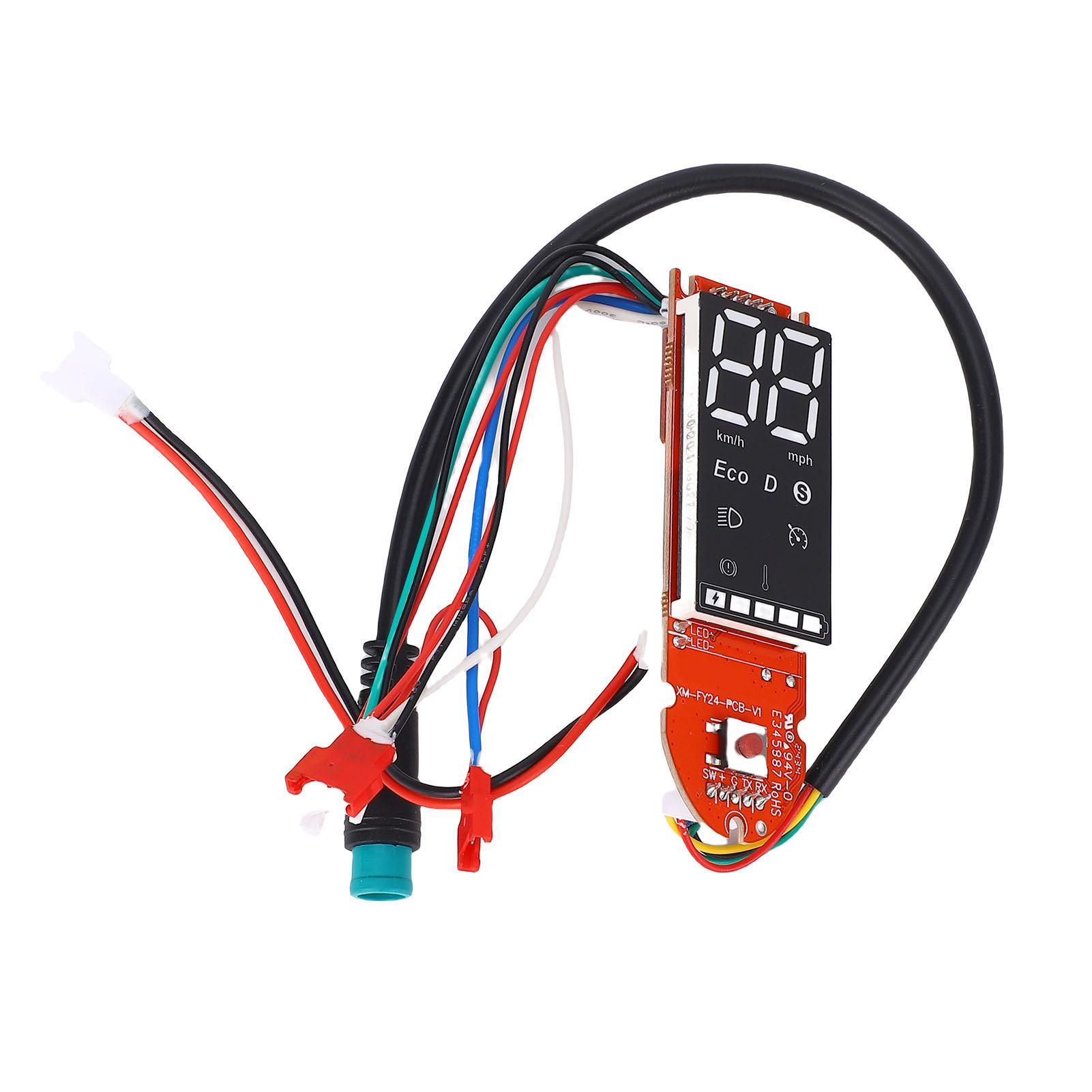 

Bluetooth-плата для самоката Легкая установка Металлическая приборная панель для электрического самоката Прозрачная Антиокислительная для замены