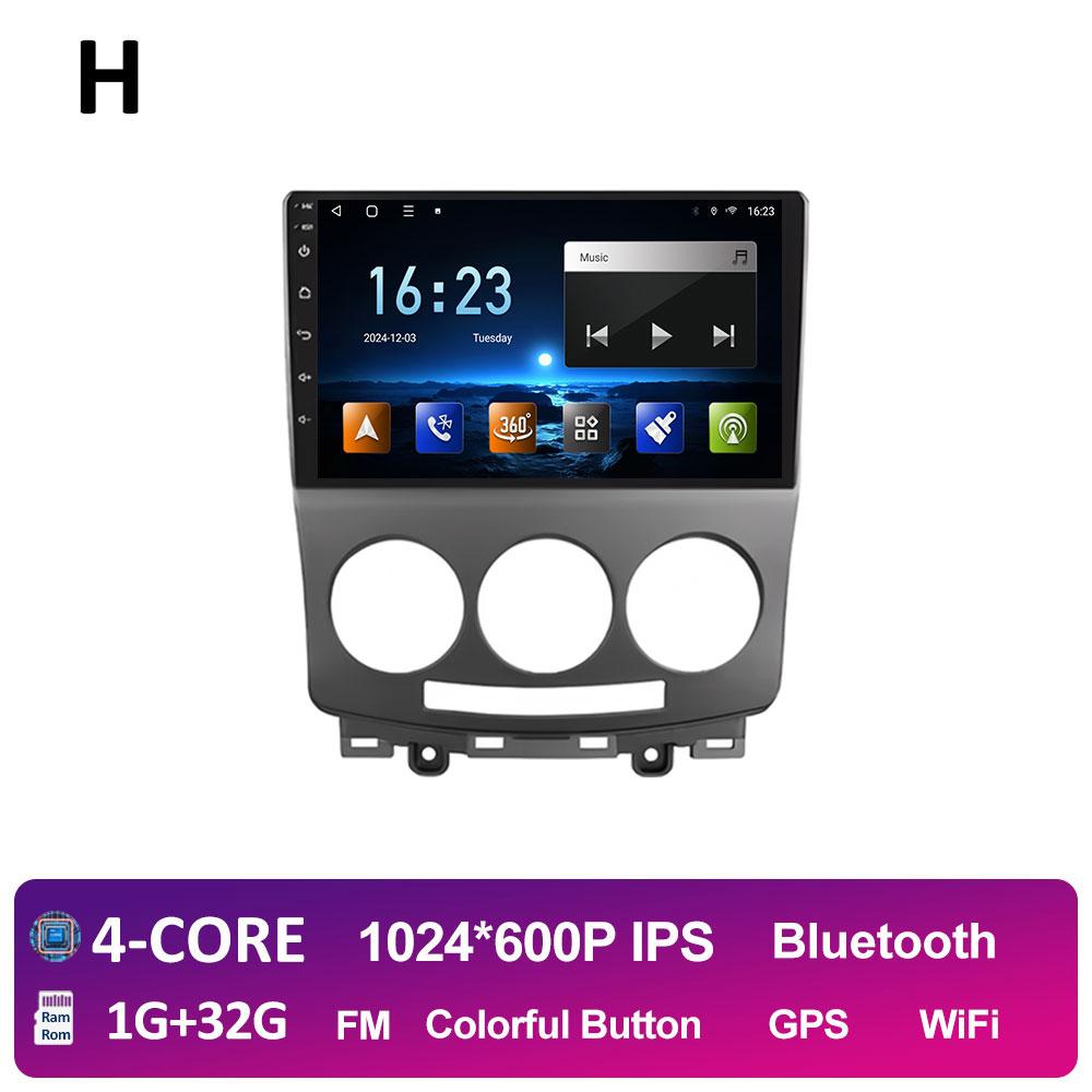 

9 inch Android Auto For MAZDA 5 2005 2006 2007 2008 2009 2010 Wireless Carplay Cooling fan WIFI QLED IPS Screen WIFI Accessories