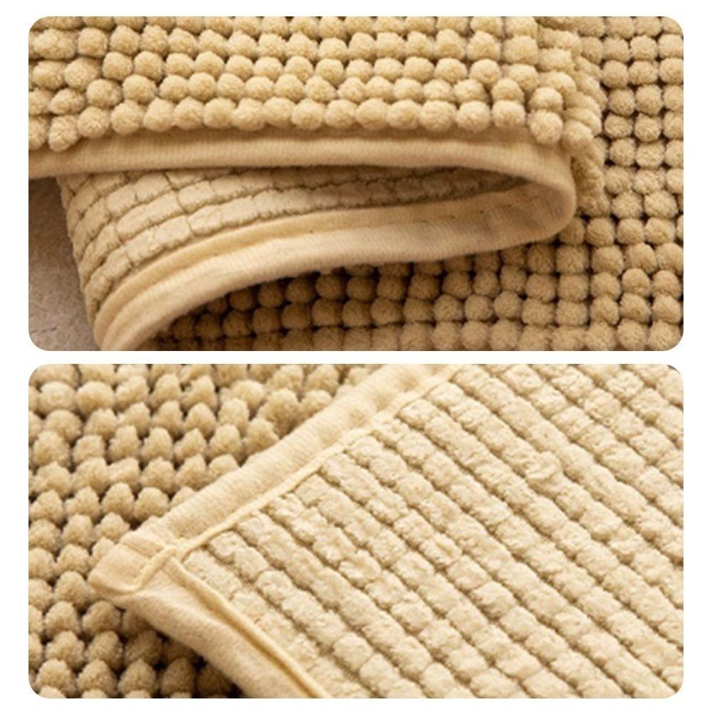 40 X 60 Cm Door Mat Washable Bathroom Mats New Chenille Shower Mat