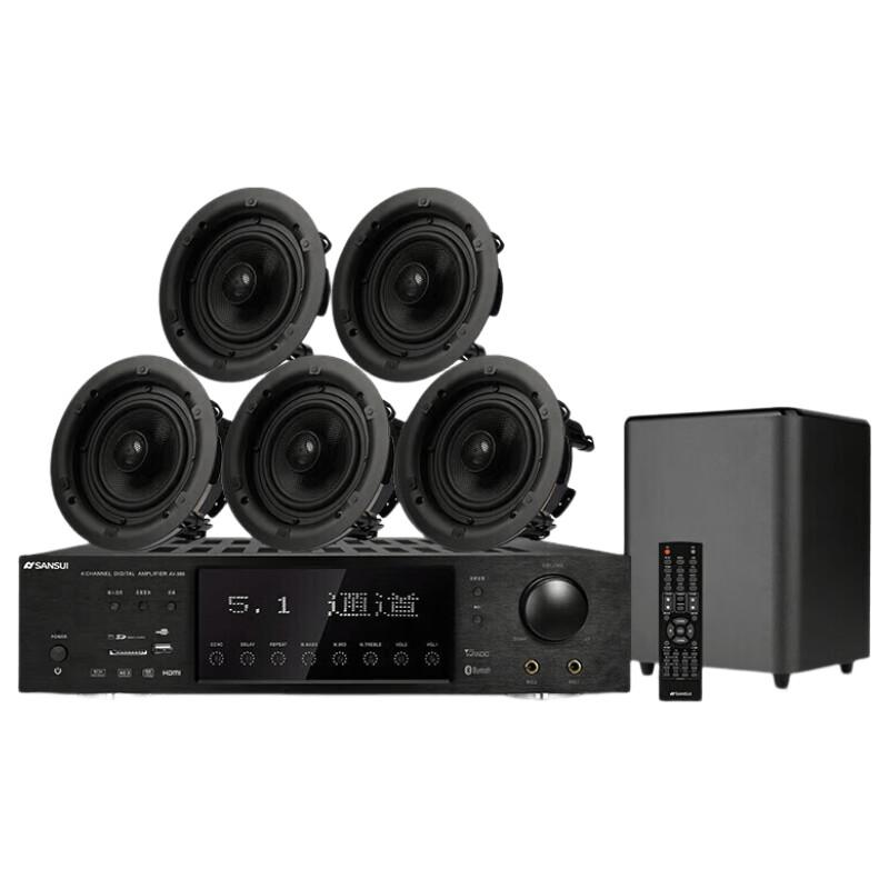 SANSUI T5 Home KTV Bluetooth Speaker System (CN version)