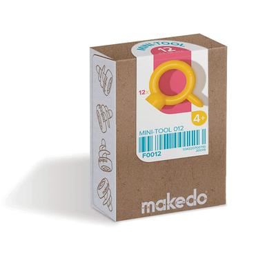 Makedo Mini Tool 012 12 delar från 4 år Perfekt STEM-inlärningsklassrum.