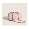 IELGY Niche Design Sweet Female Bag Chain Box Bag Embroidered Thread Diamond Shoulder Messenger Bag Portable