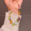 Mori Atmosphere Flower Necklace Female Sweet Cool Spice Girl Style Premium Clavicle Chain Holiday Style Necklace