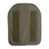 Plate Carrier Soft Pads, Velcro Pads, Airsoft Game Vest Cushion Pads, 2-Piece Set (Green)