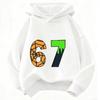 Viral 67 Fun Printed Children's Hooded Sweatshirt Autumn/Winter Fashionable and Comfortable Sports Hoodie